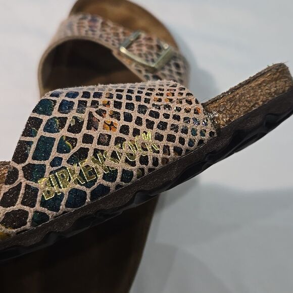 Birkenstock Madrid Snake Print Sandals size 38 - Picture 6 of 8